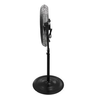 Commercial Electric Adjustable-Height 30 in. Easy-Assembly Pedestal Fan SFSC1-750S