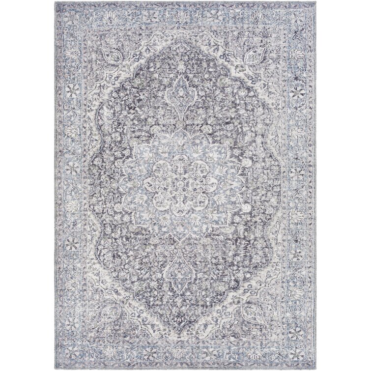 Bria Blue/Red/Ivory Rug