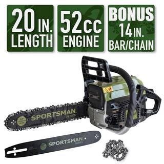 Sportsman 2-in-1 20 in. and 14 in. 52cc Gas Chainsaw Combo 805109