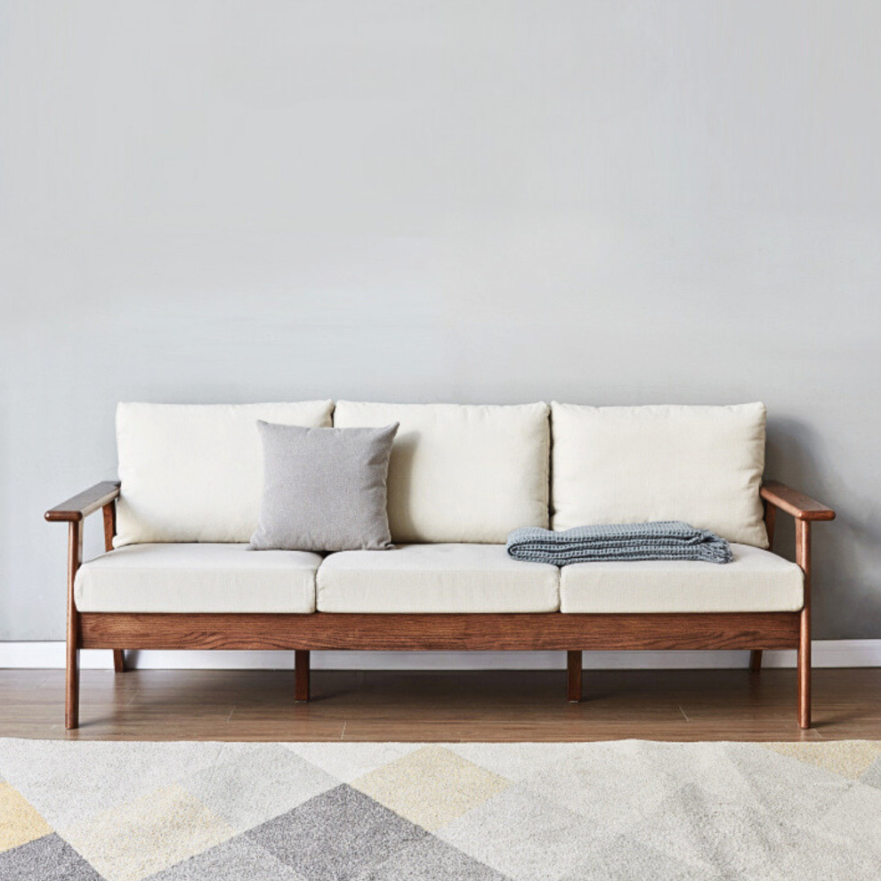 Oak solid wood fabric Sofa cushion 6 colors available   Contemporary   Sofas   by GVAwood  Houzz