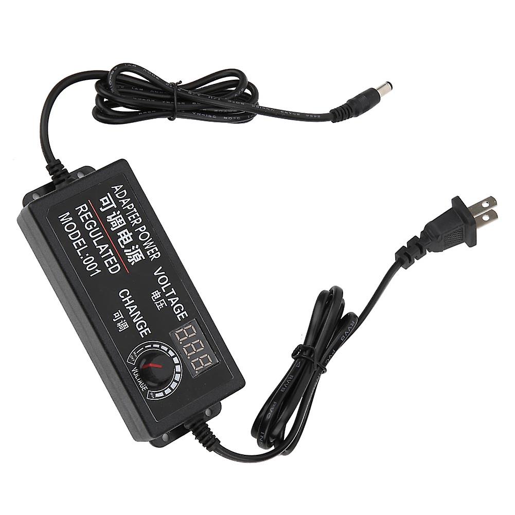 Adjustable Power Adapter Variable Voltage Charger Supply Dc3v12v Ac100240v Us Plug