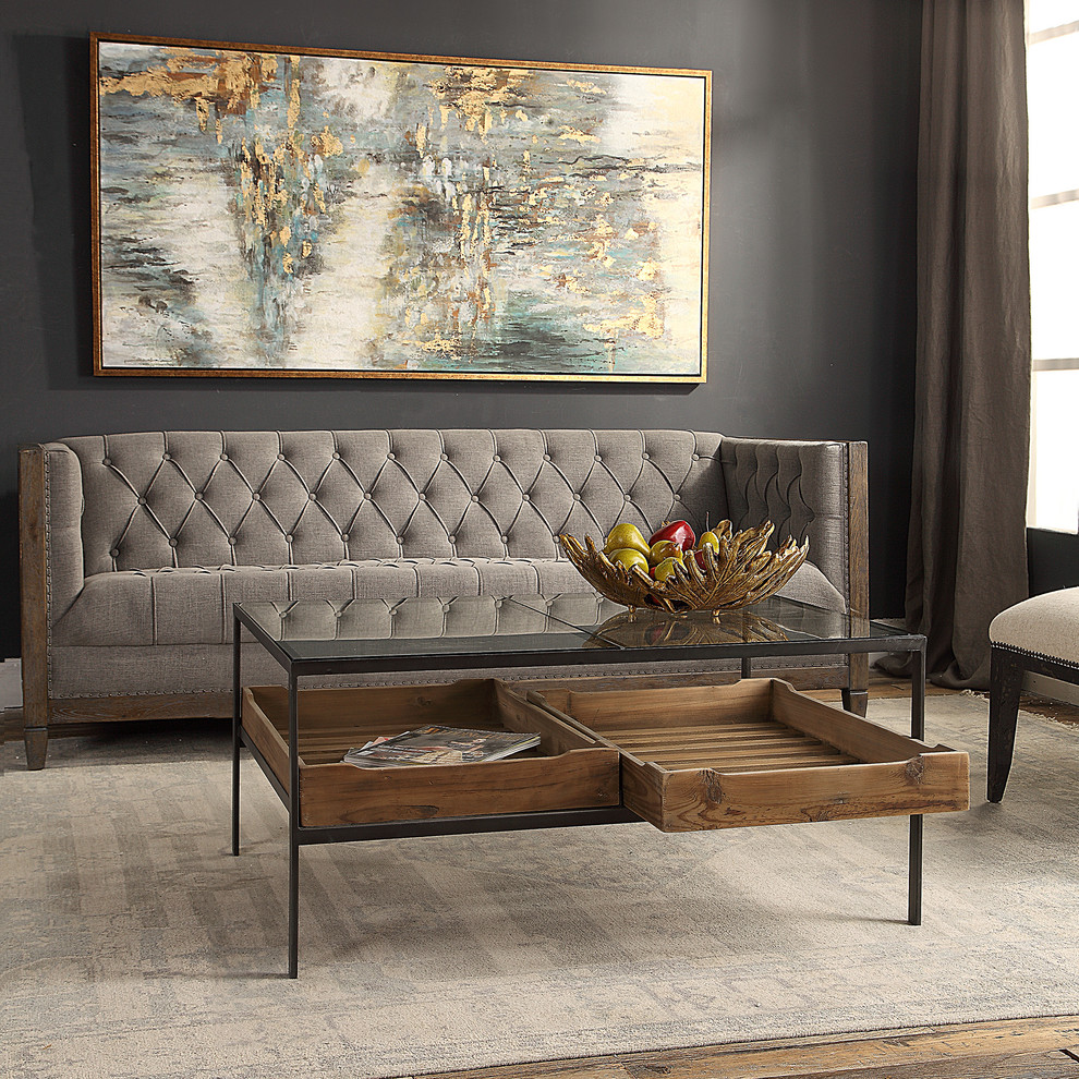 Silas Coffee Table   Industrial   Coffee Tables   by Ownax  Houzz