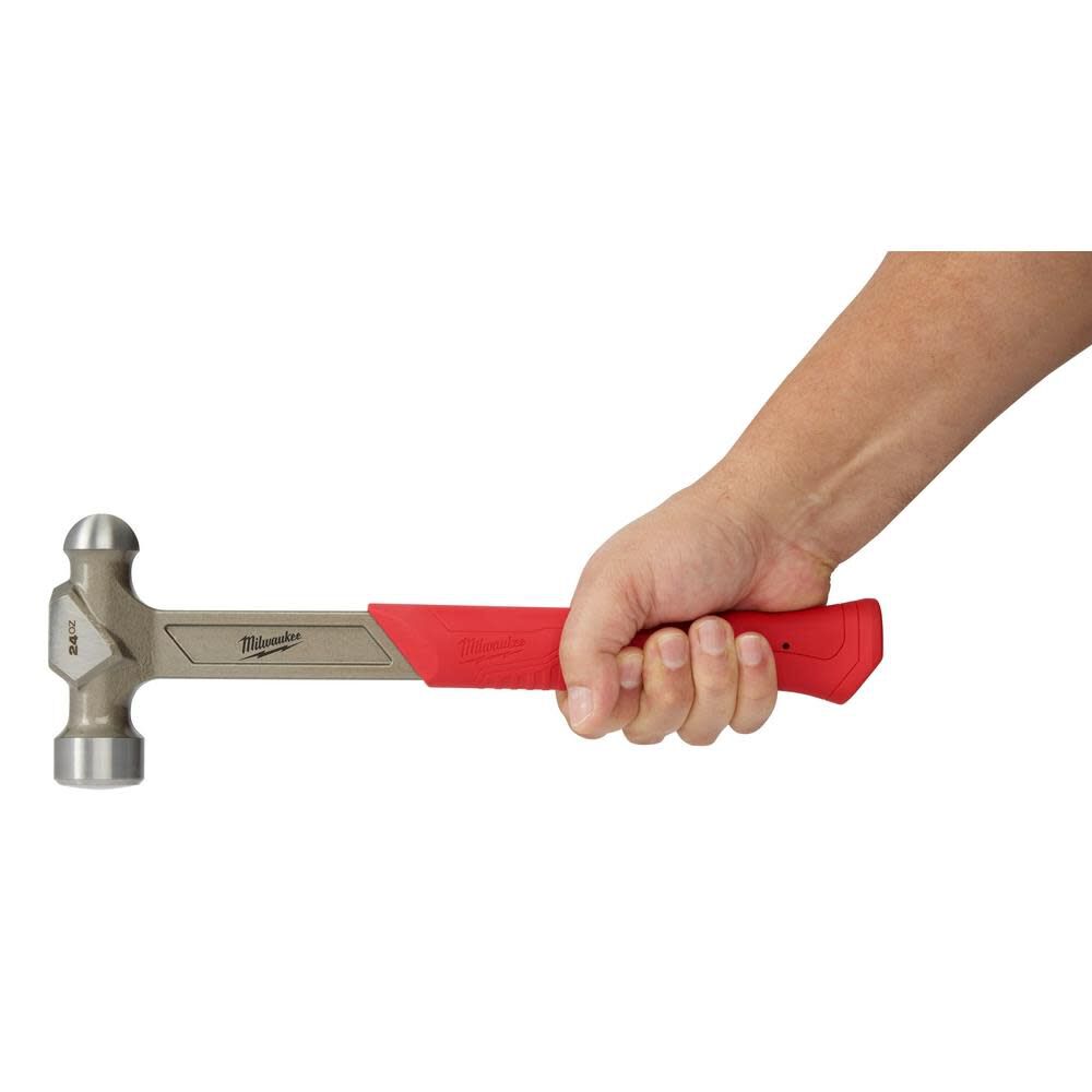 Milwaukee 24oz Steel Ball Peen Hammer 48-22-9131 from Milwaukee