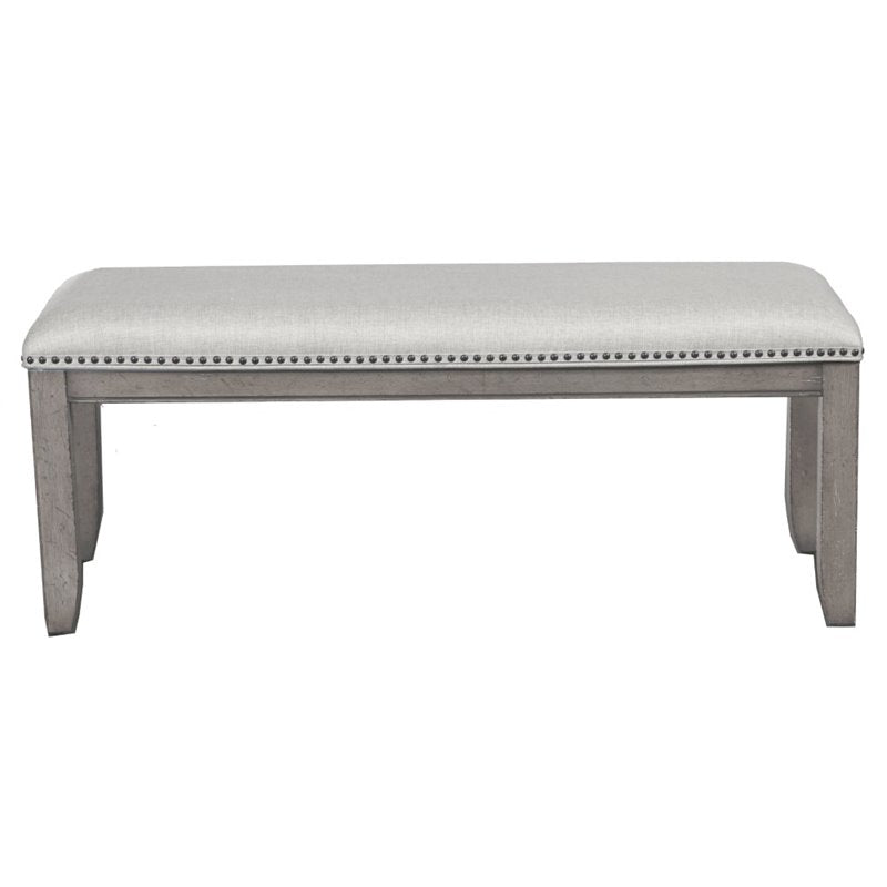 Bowery Hill Bedroom Bench in Gray