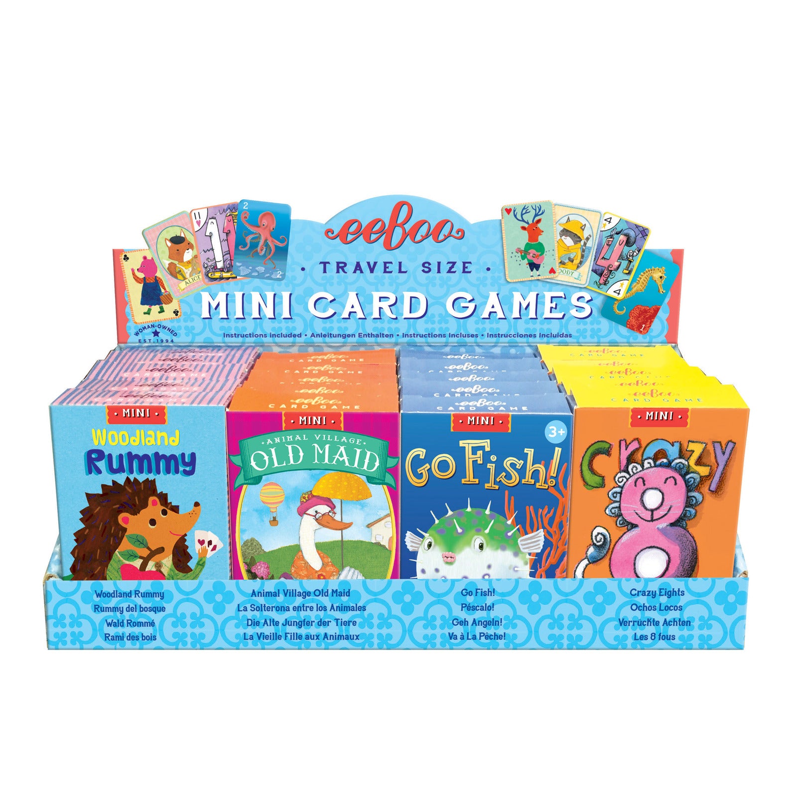 Mini Card Games - Assorted by Eeboo