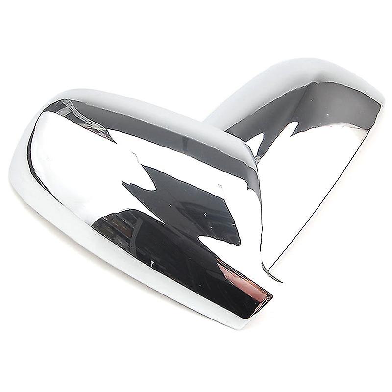 For 307 Door Side Wing Mirror Chrome Cover Rear View Cap Accessories