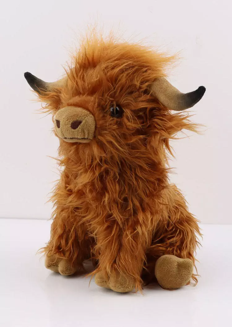 🔥 BIG SALE - 49% OFF🔥🔥🐂Eco-Friendly Scottish Highland Cow Soft Plush Toy