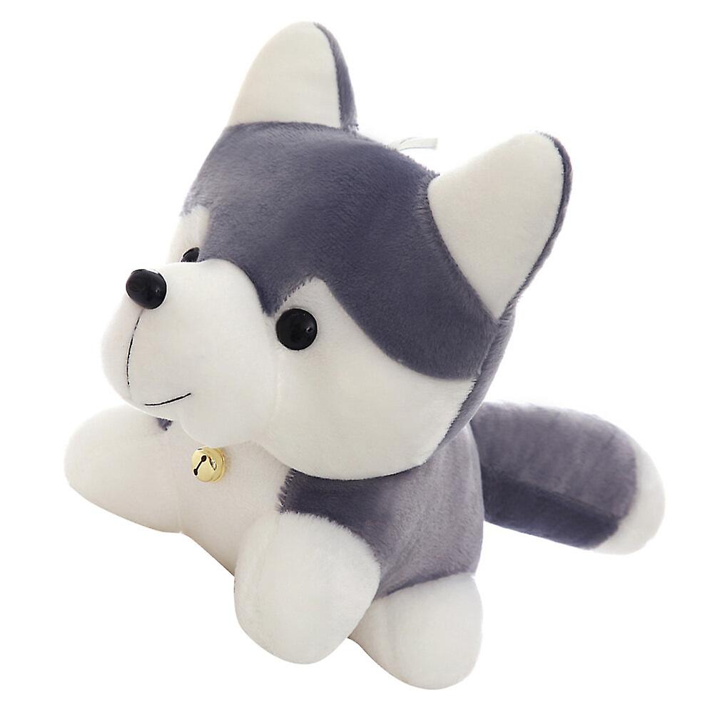 Plush Husky Pillow Husky Plush Doll Puppy Throw Pillow Animal Stuffed Toy