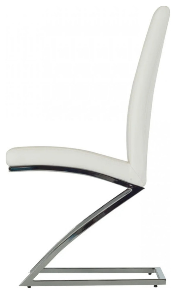 Grayson Modern White Dining Chair  Set of 2   Contemporary   Dining Chairs   by Virgil Stanis Design  Houzz