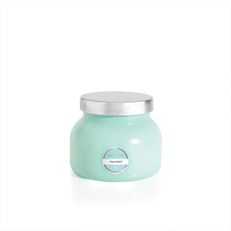 8 oz Volcano Petite Signature Aqua Jar Candle