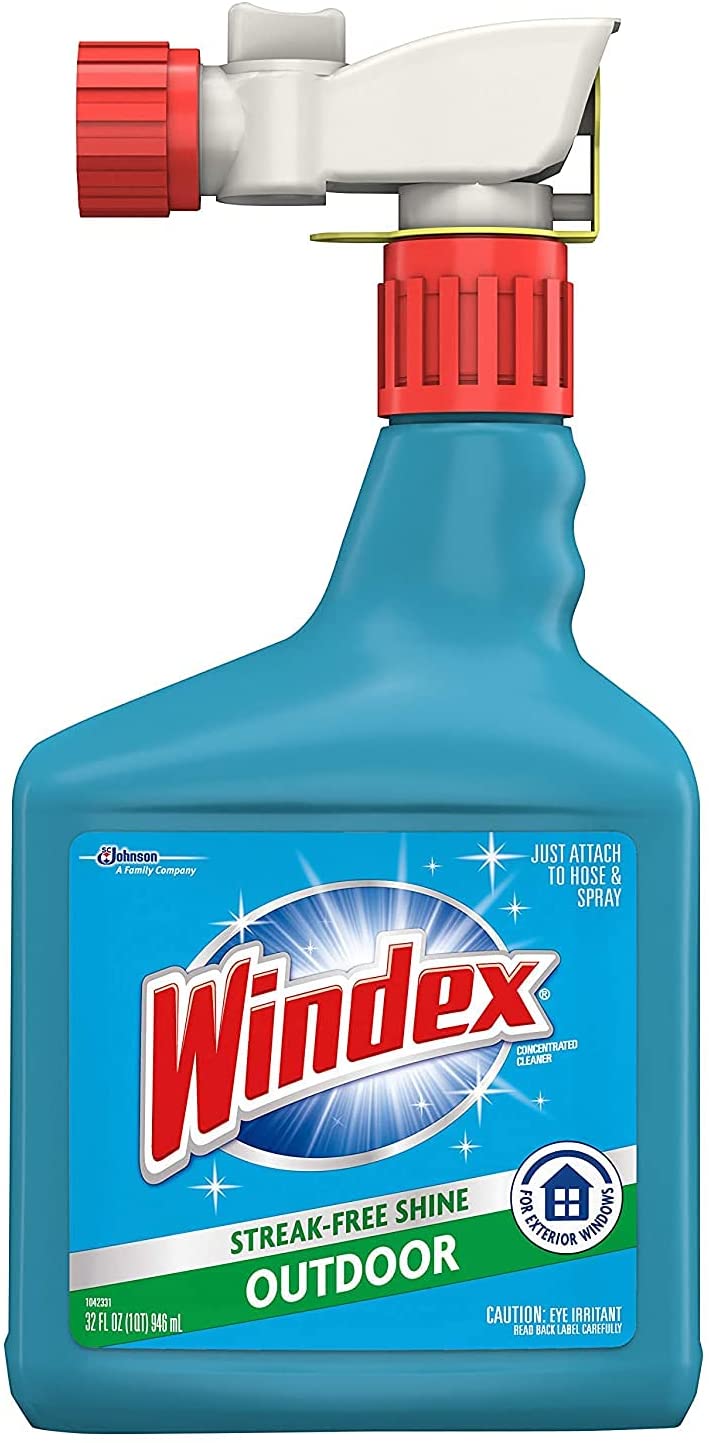 Windex Outdoor Glass and Patio Cleaner， 32oz