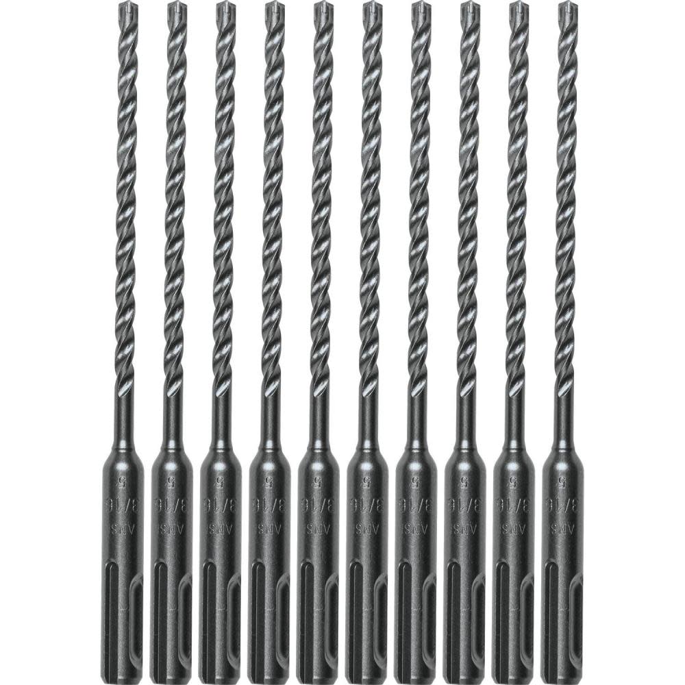 Makita 3/16 In. x 6 In. SDS-Plus Bit 3-Cutter 10/pk B-61189 from Makita