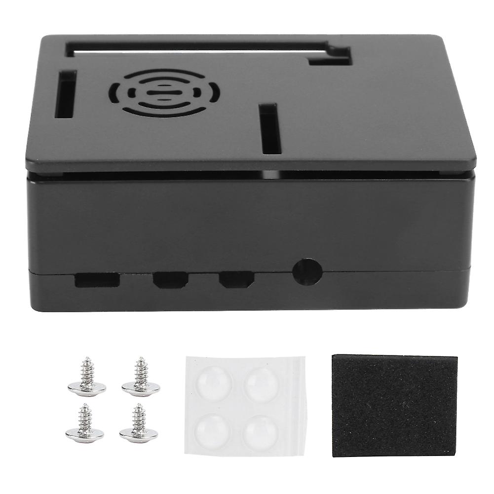 Heatsink Case Microcomputer Cooling Shell Fit For  Raspberry Pi 4 Model B 1g 2g 4gblack Case