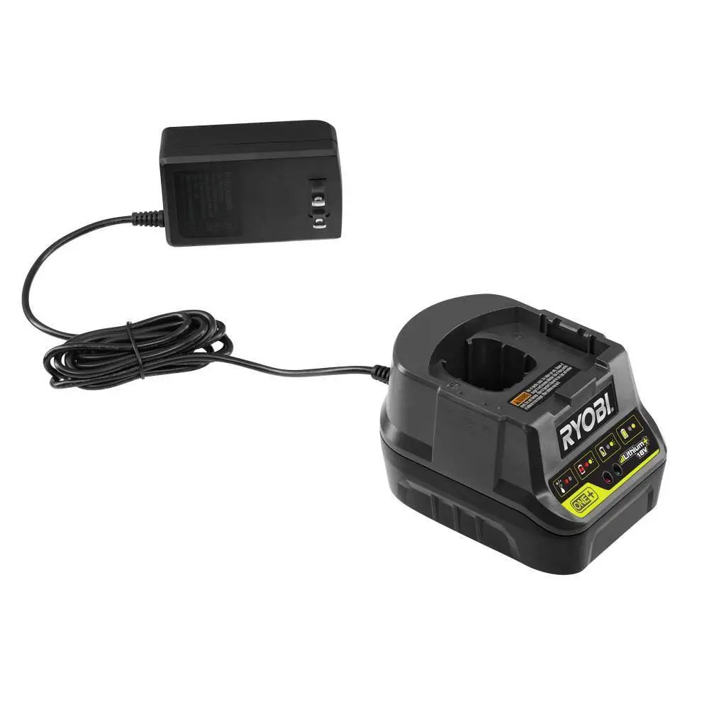 RYOBI ONE 18V Cordless Portable Inflator Kit with 1.5 Ah Battery and 18V Charger