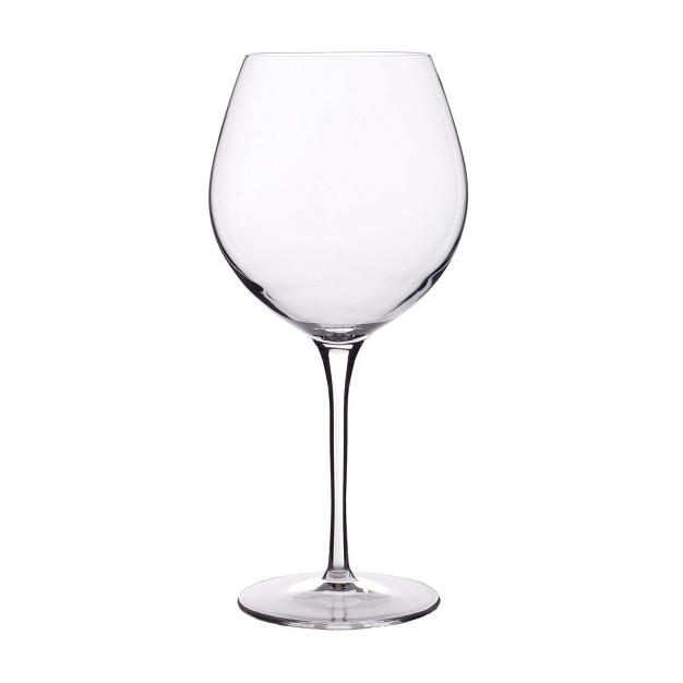 Luigi Bormioli Crescendo 22 25 ounce Bourgogne Wine Glasses 4 piece 22 25 Oz