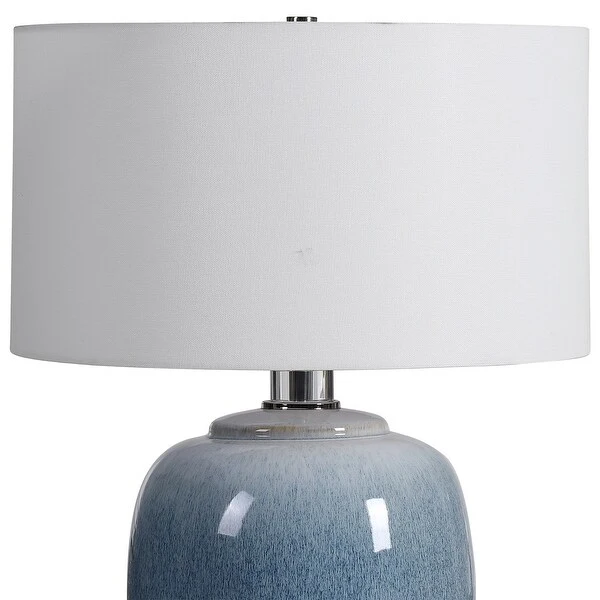 Uttermost Blue Waters Ceramic Table Lamp