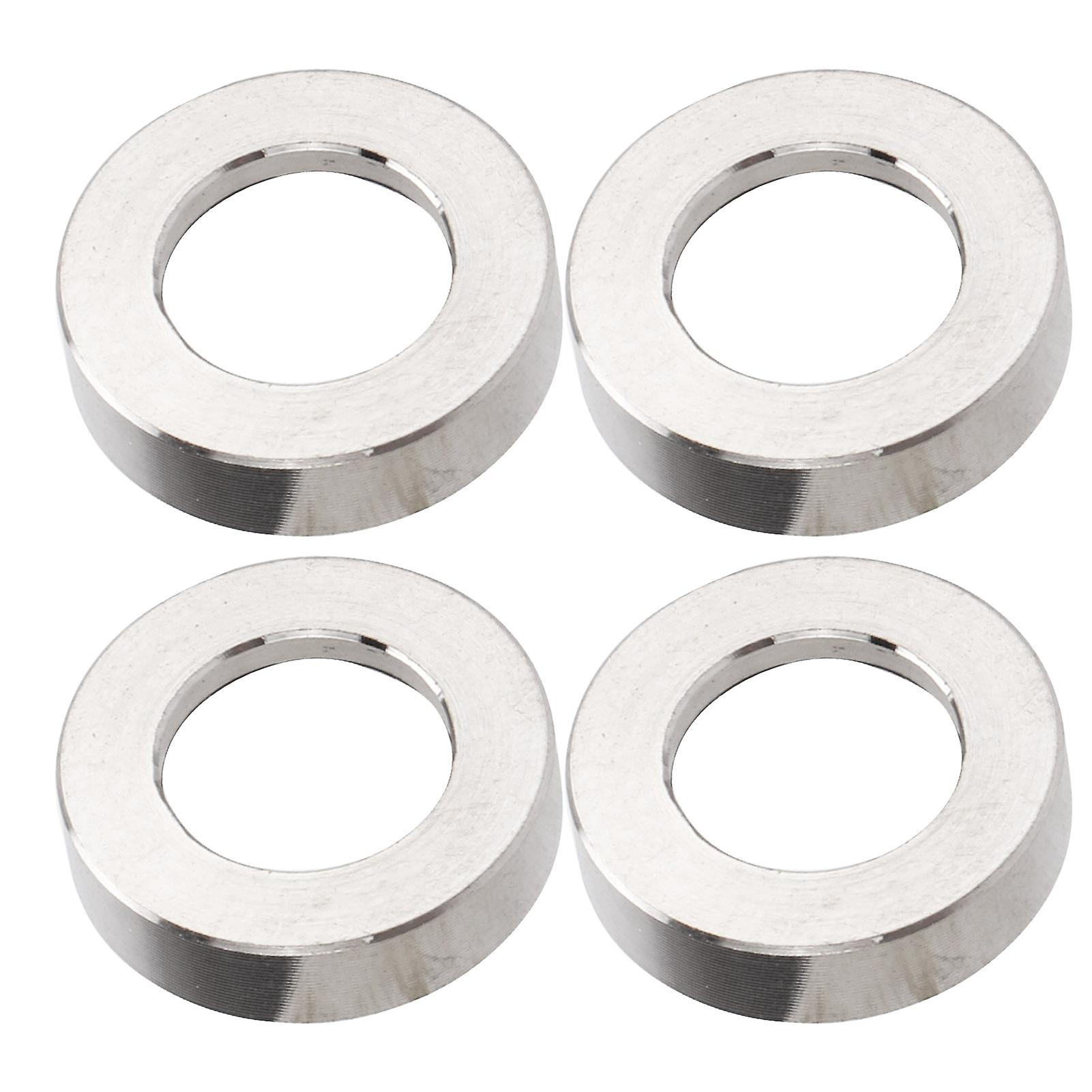 4pcs Bicycle Gasket High Toughness Corrosion Resistance No Rust Compact Lightweight Convex Washer Spacer For Bike