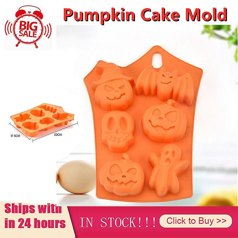 3d Cake Mold Halloween Christmas Pumpkin Mold For Baking Silicone Chocolate Mold Fondant Cake Decoration Diytool For Kitchen