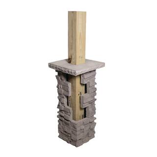 ClipStone Teton Grey ProStack ColumnWrap 14 in x14 in x12 in 1 LF CSS.12.013.2
