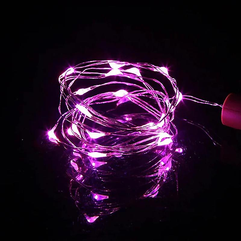 Solar Cork Light String Copper Wire Light String Colorful Light String Christmas Light Wine Bottle Atmosphere Light