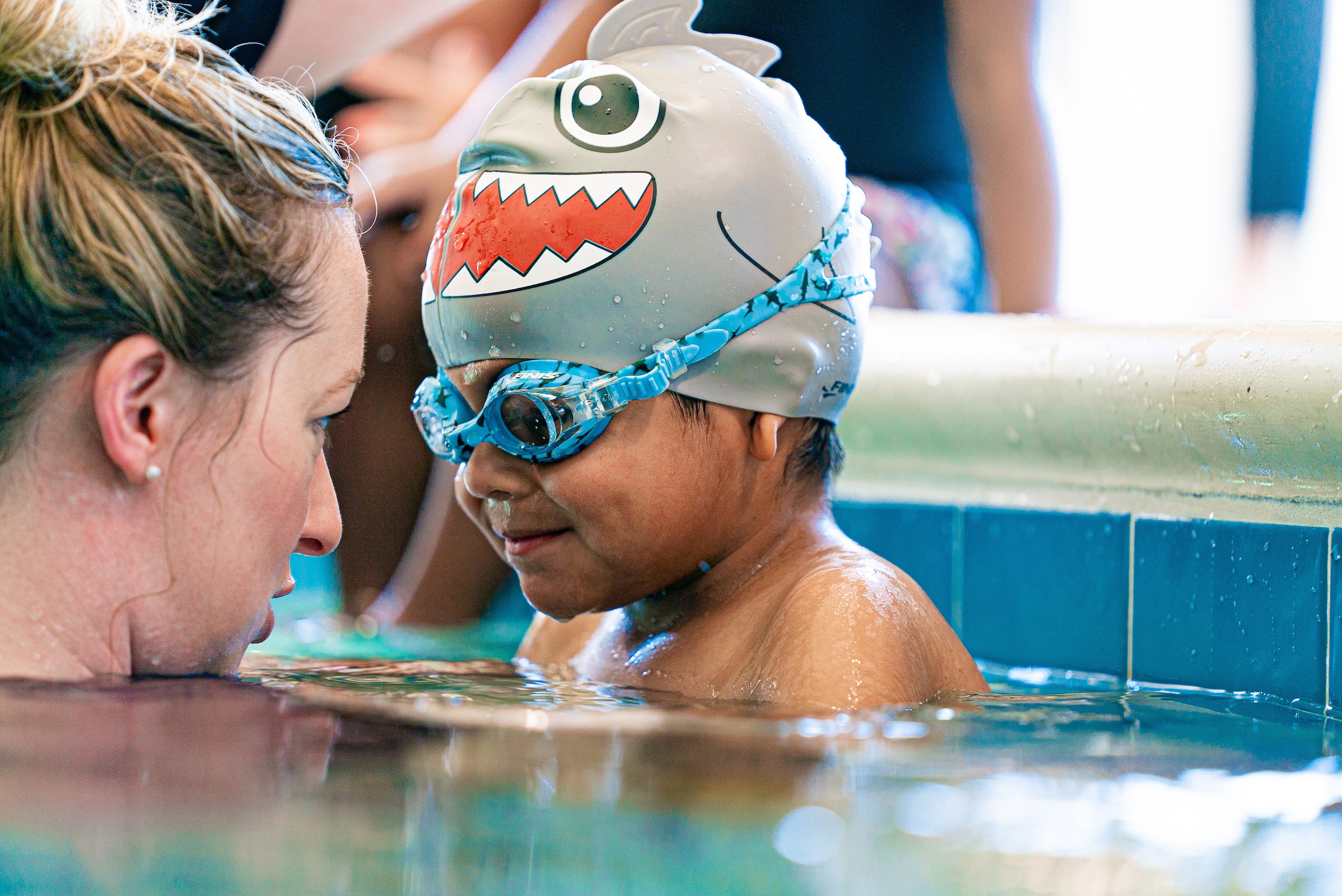 FINIS Adventure Kids Swimming Goggles - Blue Shark