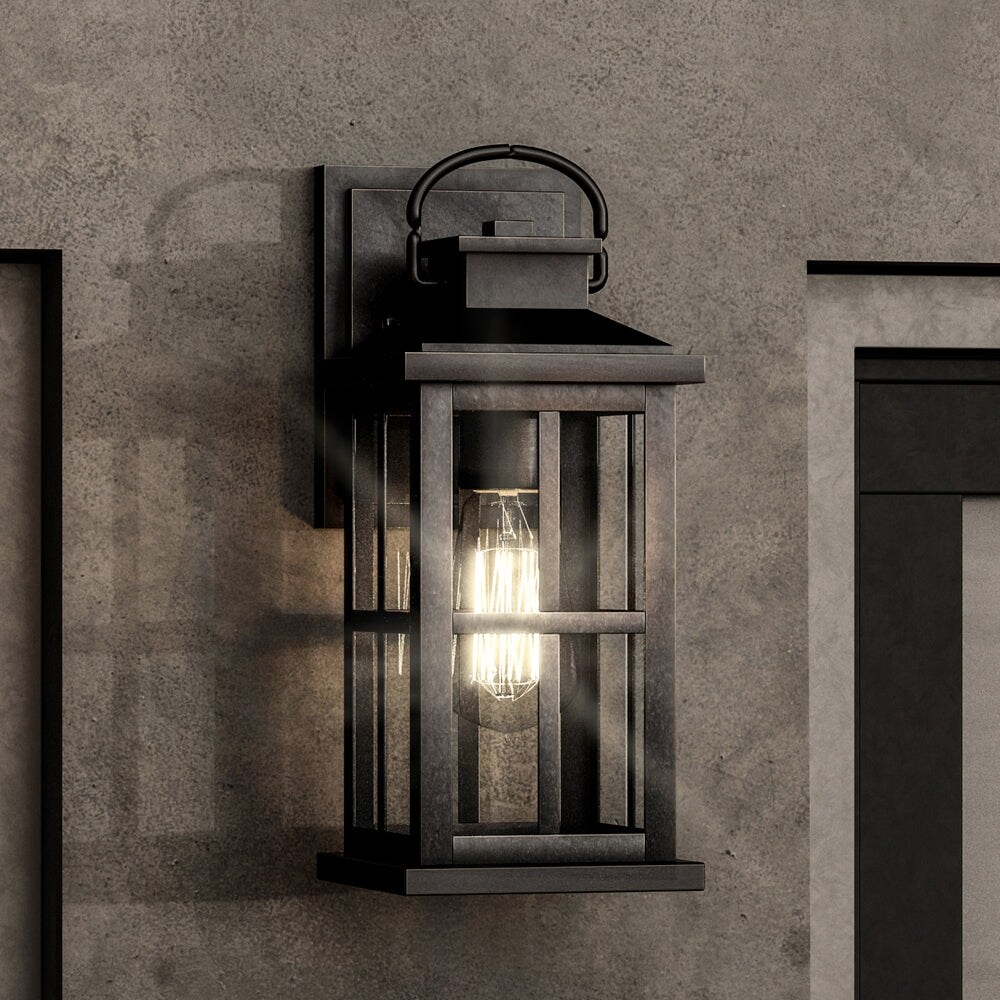 Luxury Transitional Outdoor Wall Sconce  14.25\