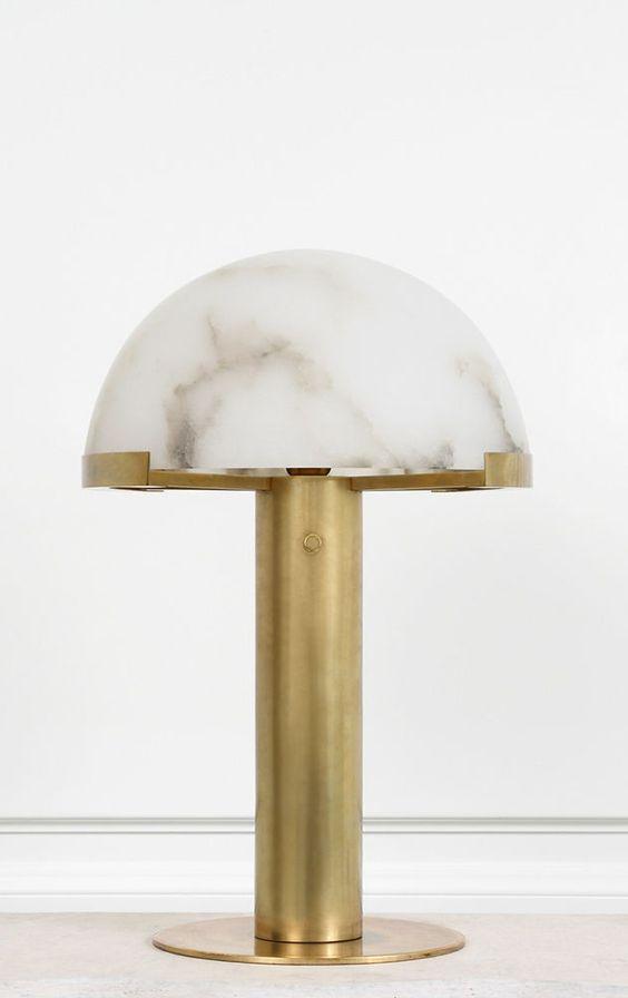 Elegance Alabaster Table Lamp