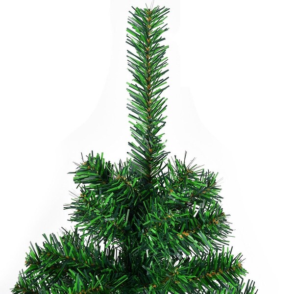 Costway 6FT/7.5FT/9FT PVC Artificial Christmas Tree 1000/1346 /2132