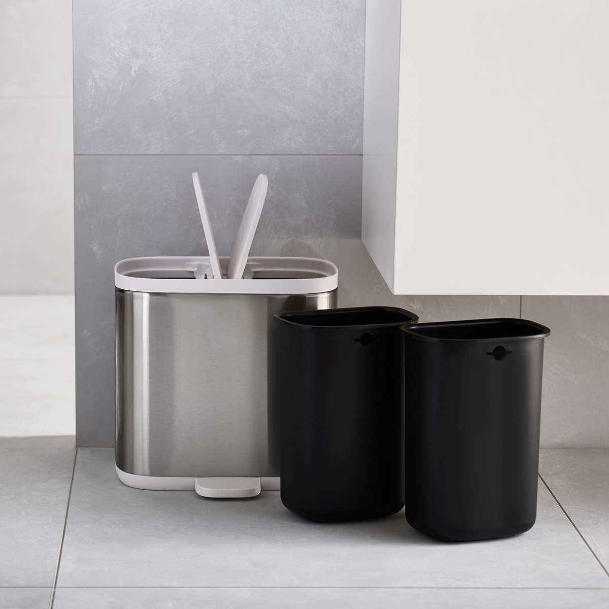 Joseph Joseph Split Recycler Trash Can