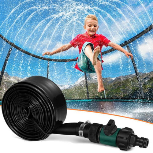 Jinyi 39Ft/49Ft Garden Lawn Sprinkling Hose Trampoline Sprinkler Water Spray Outdoor