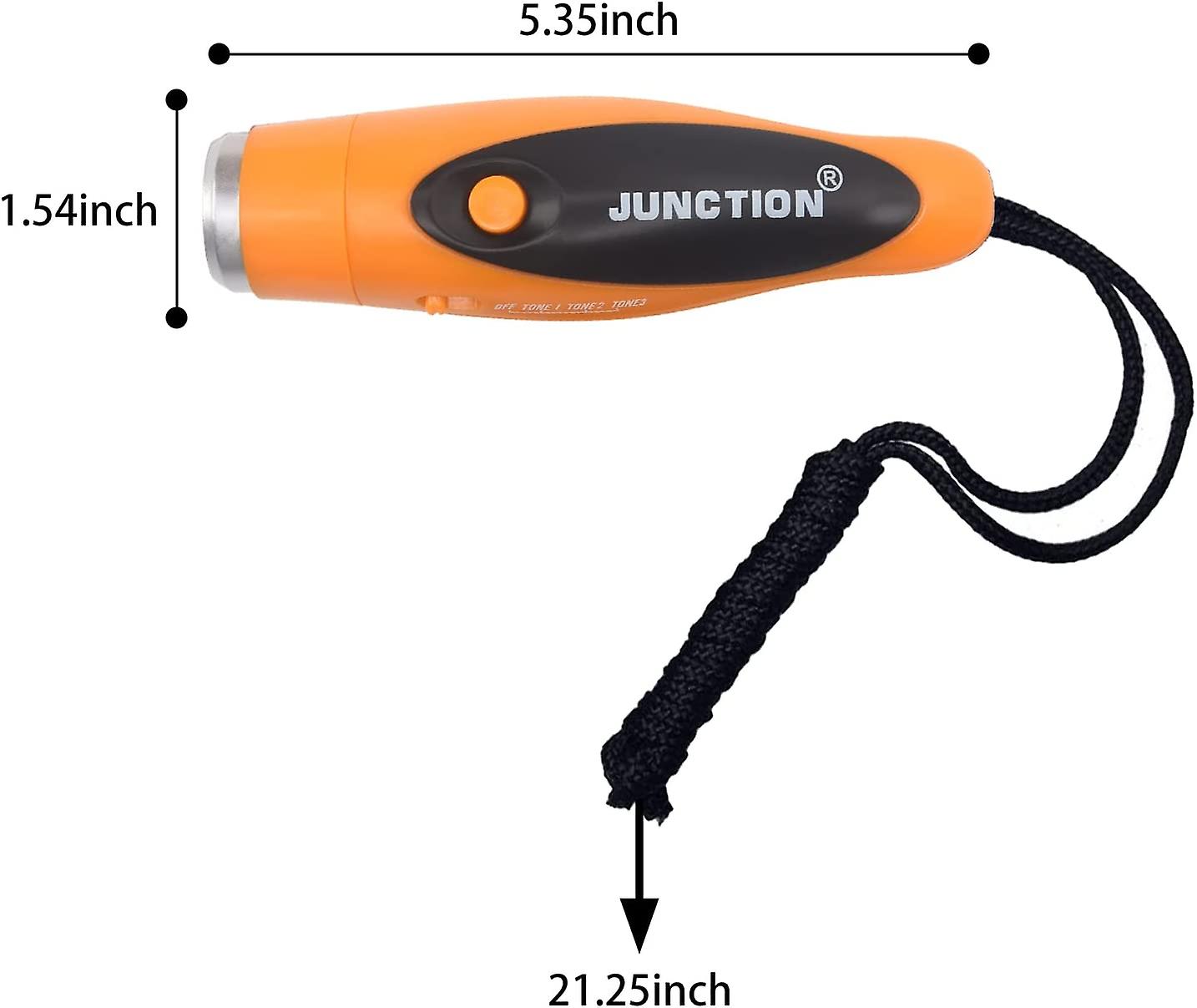 Electronic Whistles， Loudest Electric Whistles 3 Tones High Volume Whistle Hand Held For Coaches Referees Training Whistle Bulk， Outdoor Hiking Emerge