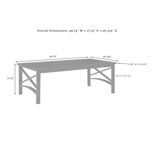 Kaplan 2Pc Outdoor Metal Sofa Set