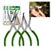 Lawn Jaws The Original Sharktooth Weed Puller Remover Weeding & Gardening Tool Weeder - Pull from The Root Easily! - Value Pack, 3 Weed Pullers