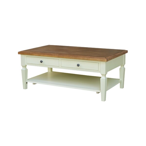 Vista Solid Wood Coffee Table - 48