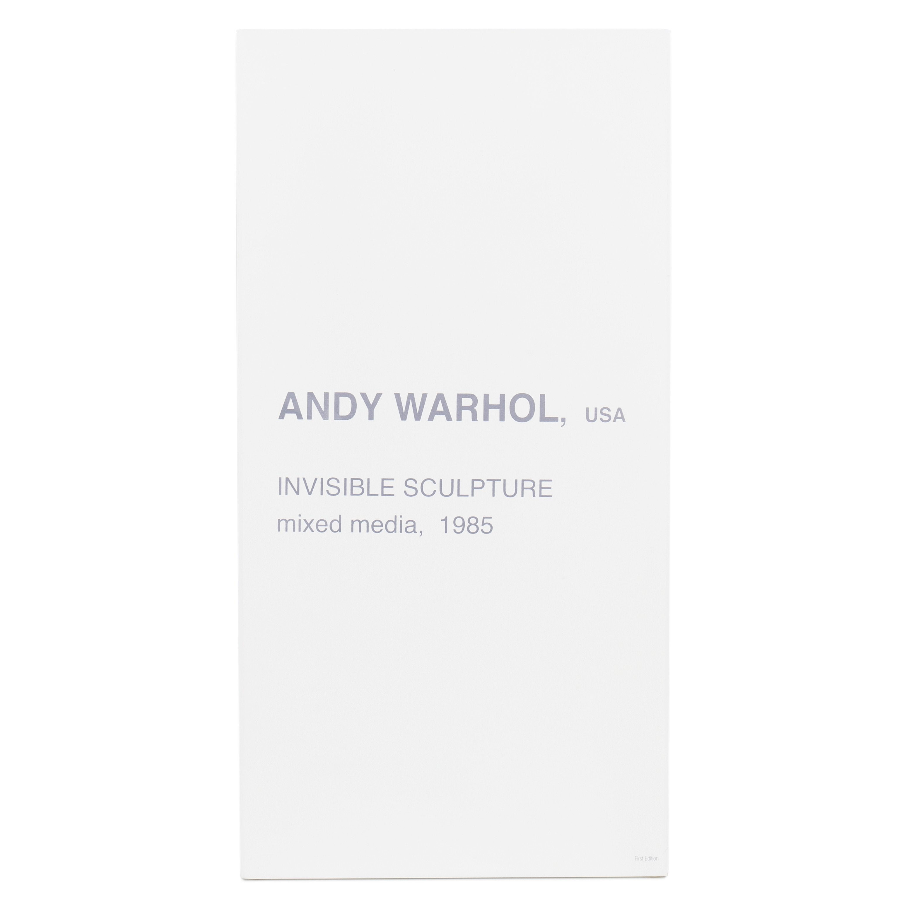 Andy Warhol The Invisible Sculpture