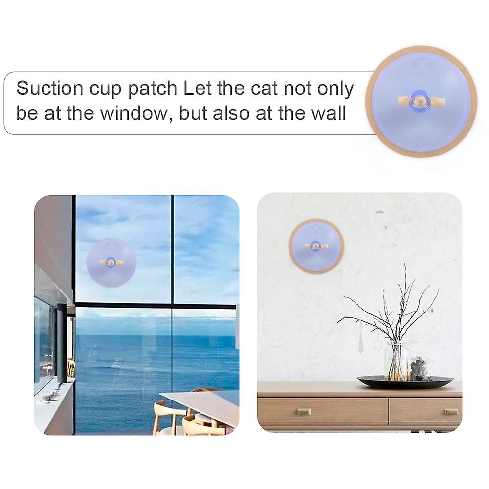 1 Suction Cup 1 Plug 1 Sticker Transparent