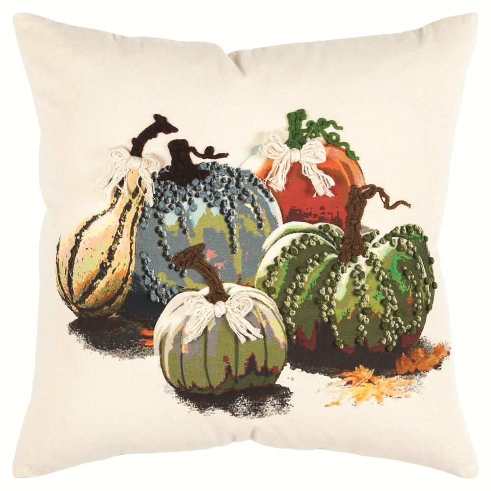 Rizzy Home Gourd Still Life Throw Pillow Cover