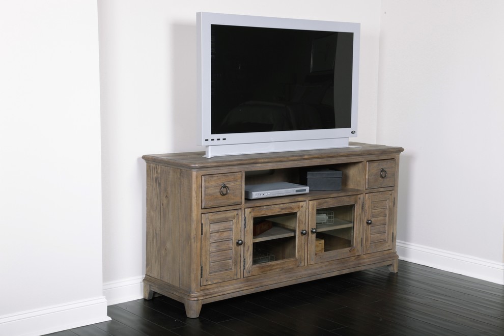 Emma Mason Signature Willhelm 66 Console in Heather Finish   Rustic   Console Tables   by Emma Mason  Houzz