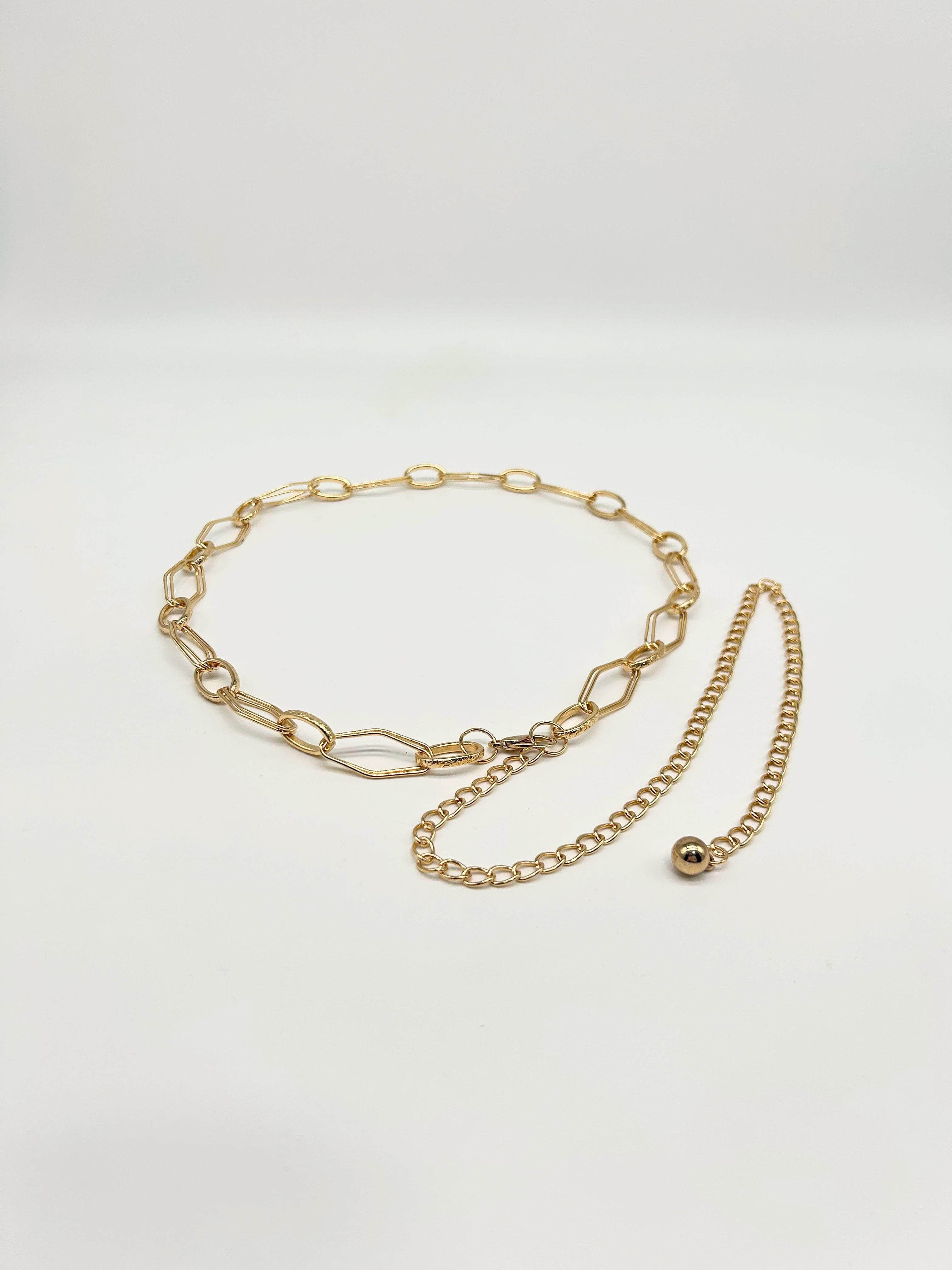 Gold Chain Link Belt