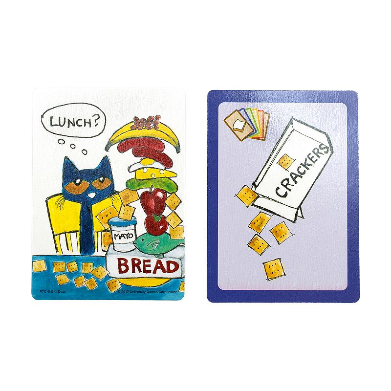 Briarpatch Pete the Cat Big Lunch Card Game Tin