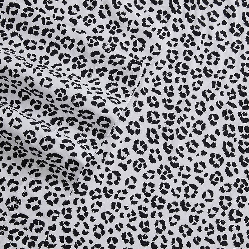 Betsey Johnson Printed Sheet Set with Pillowcases