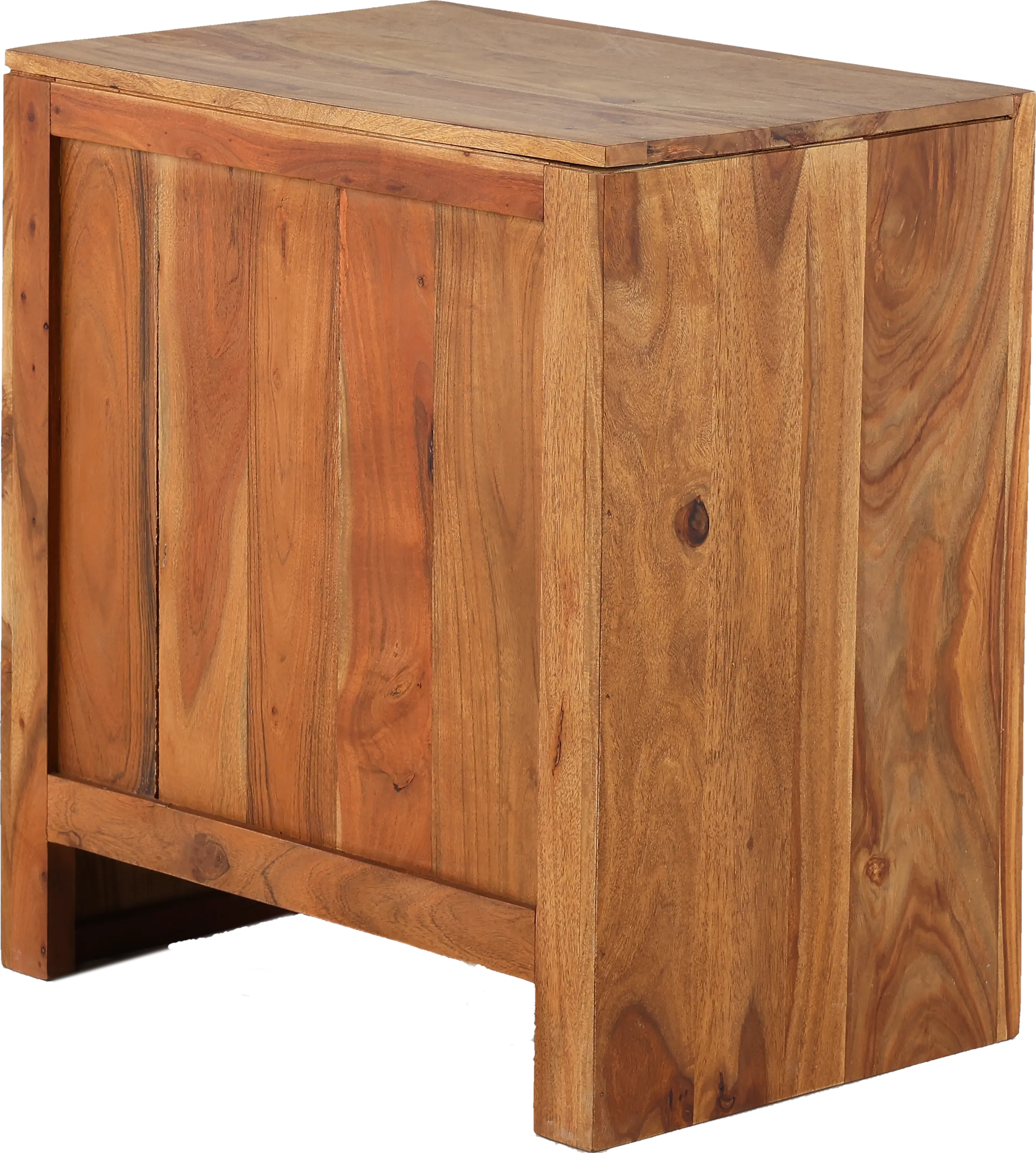 Hidden Haven Natural Nightstand