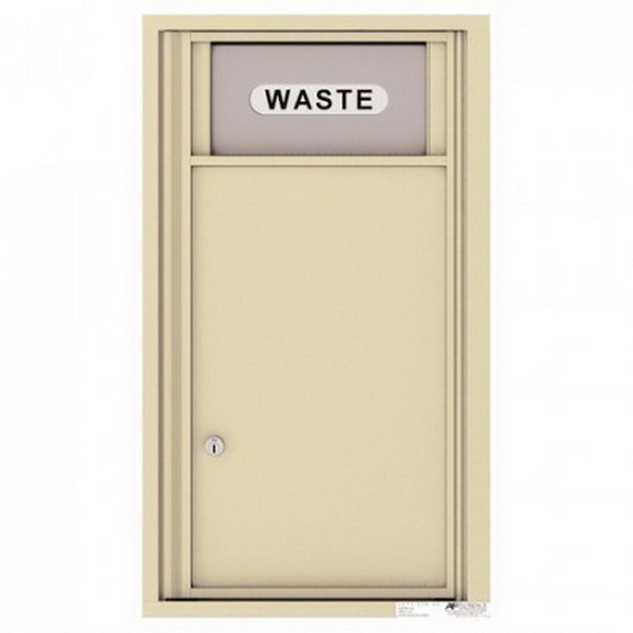 Charnstrom 4C08S BIN Trash/Recycling Bin   4C Wall...