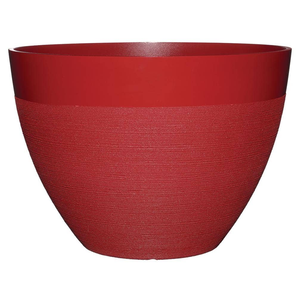 Decatur 22 in. American Red Resin Planter HD1330-342