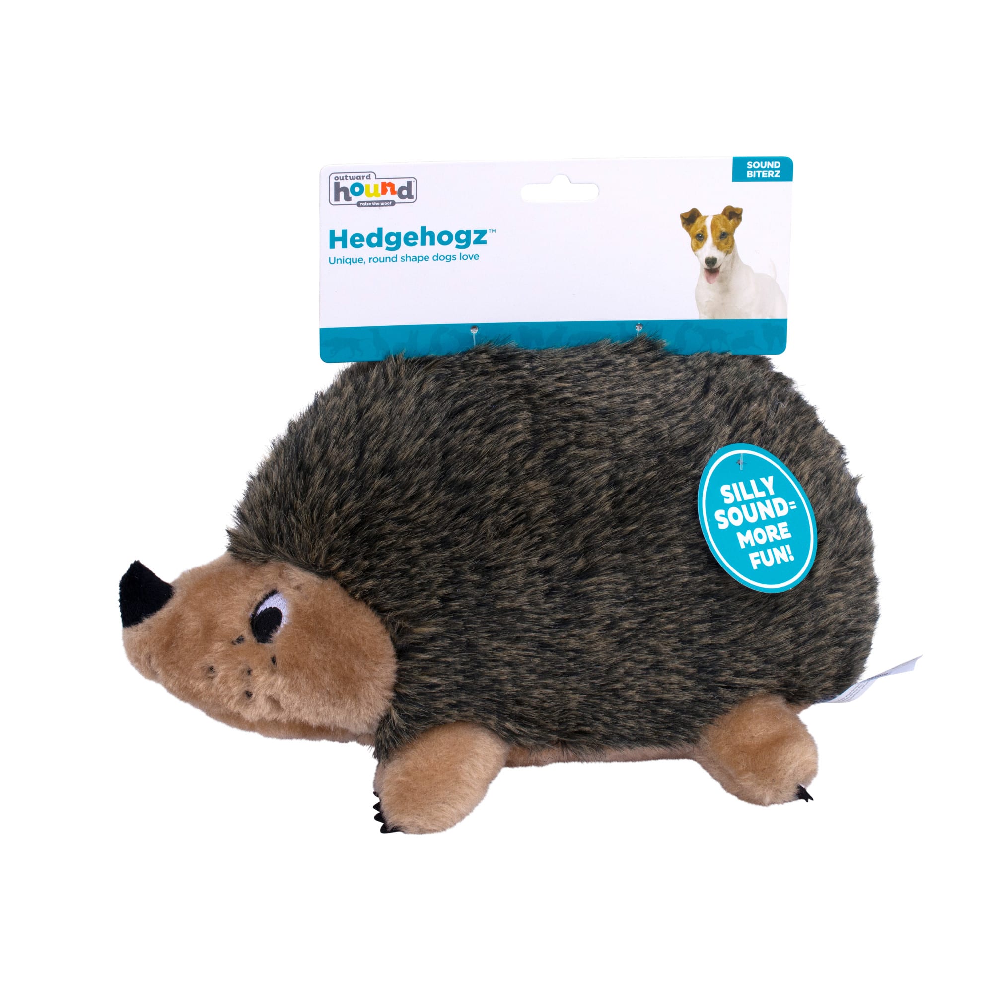 Plush Puppies Harley the Hedgehog II Jumbo Deluxe Crazies Dog Toy， Large