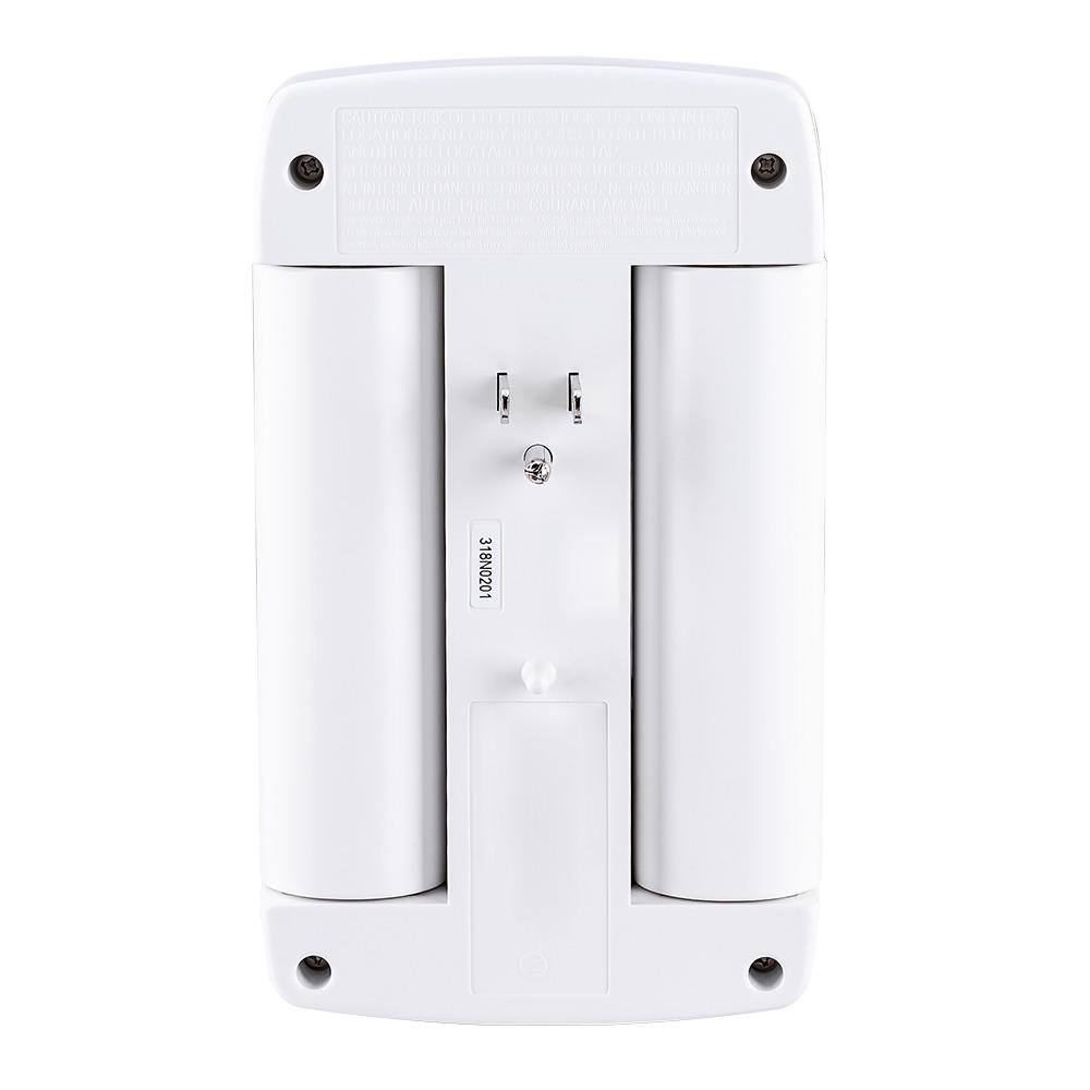 Commercial Electric 6-Outlet Wall Mounted Swivel Surge Protector with USB HDC6WSUCW