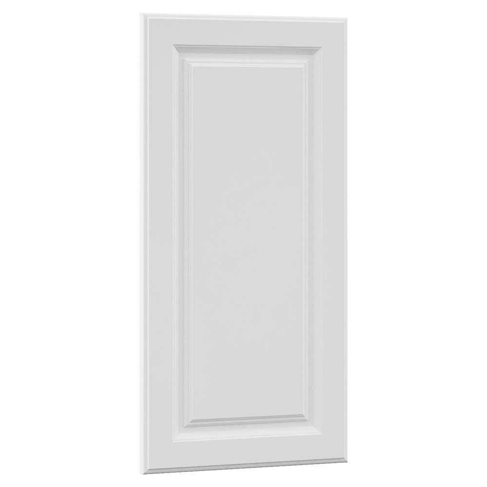 Hampton Bay Hampton 14.5 in. W x 29.5 in. H Island Decorative End Panel in Satin White KAEP1530-SW