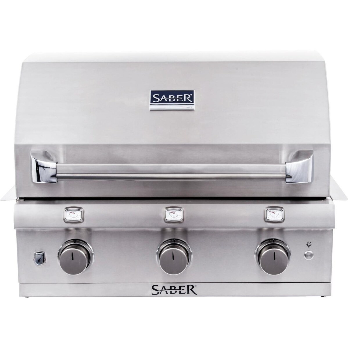 Saber Premium 500 32-Inch 3-Burner Built-In Infrared Natural Gas Grill