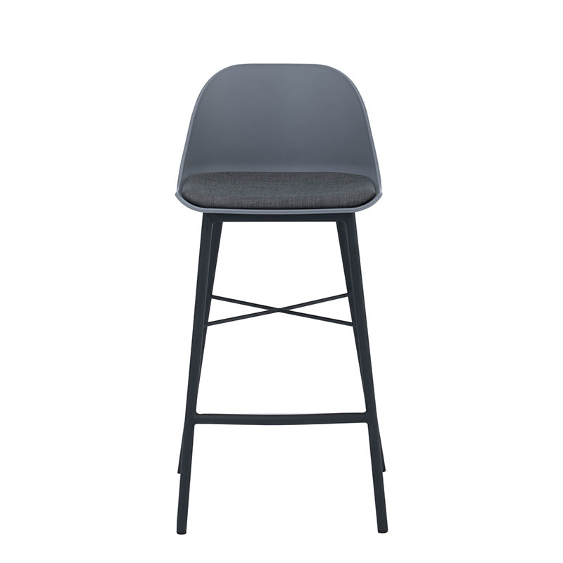 LAXMI Counter Stool - Grey & Black