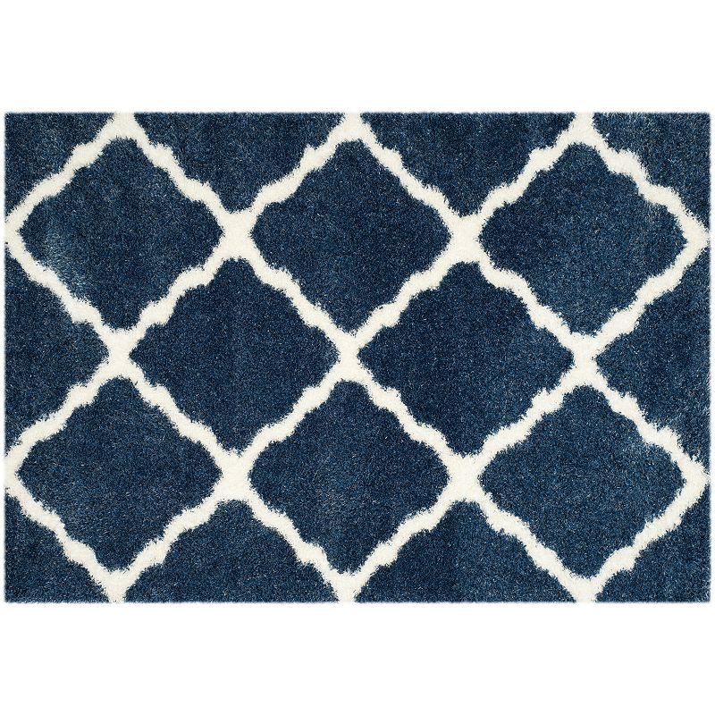 Safavieh Alberta Large Lattice Shag Rug